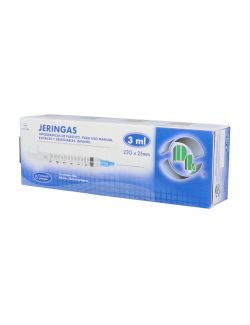 Jeringa Desechable DL 3 mL 23X25 Caja con 5 Piezas