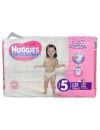 Huggies Ultra Confort Niña Etapa 5 Paquete Con 31 Piezas