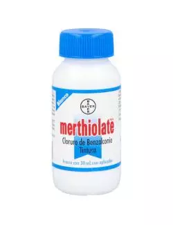 Merthiolate Blanco Frasco Con 30 mL