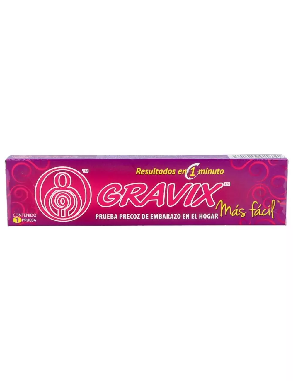 Gravix Caja Con 1 Prueba De Embarazo Casera