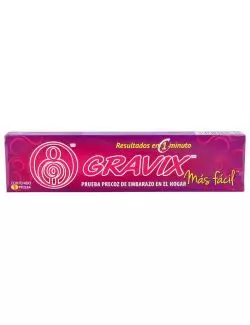 Gravix Caja Con 1 Prueba De Embarazo Casera