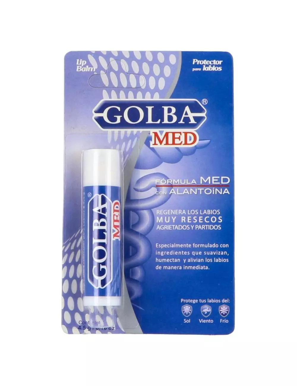 Golba Protector De Labios Med Empaque Con Tubo Con 4.5g Golba Protector De Labios Med Empaque Con Tubo Con 4.5g