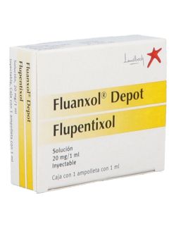 Flunaxol® Depot 20 mg/1 ml (Flupentixol) - Caja con 1 Ampolleta - Lundbeck