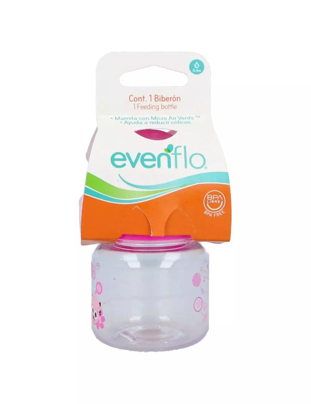 Evenflo Biberón 2 oz. Empaque Con 1 Pieza