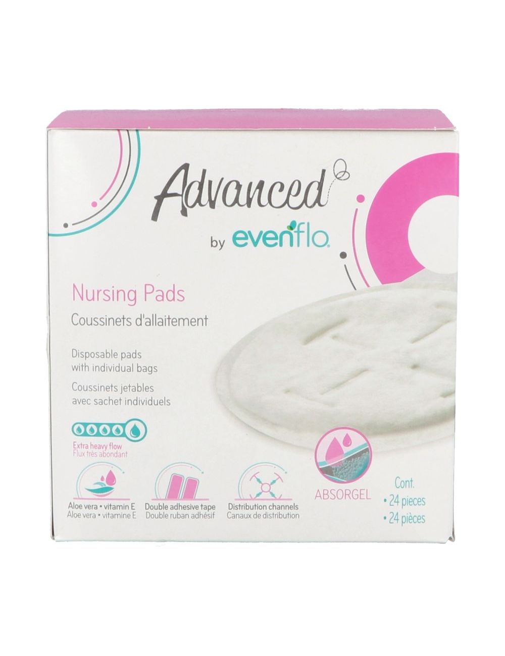 Evenflo Protectores Para Lactancia Caja Con 24 Piezas Evenflo Protectores Para Lactancia Caja Con 24 Piezas