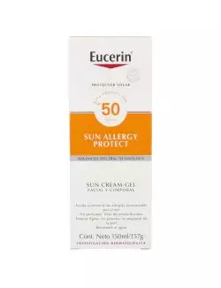 Eucerin Sun Crema - Gel Frasco Con 150mL/155g