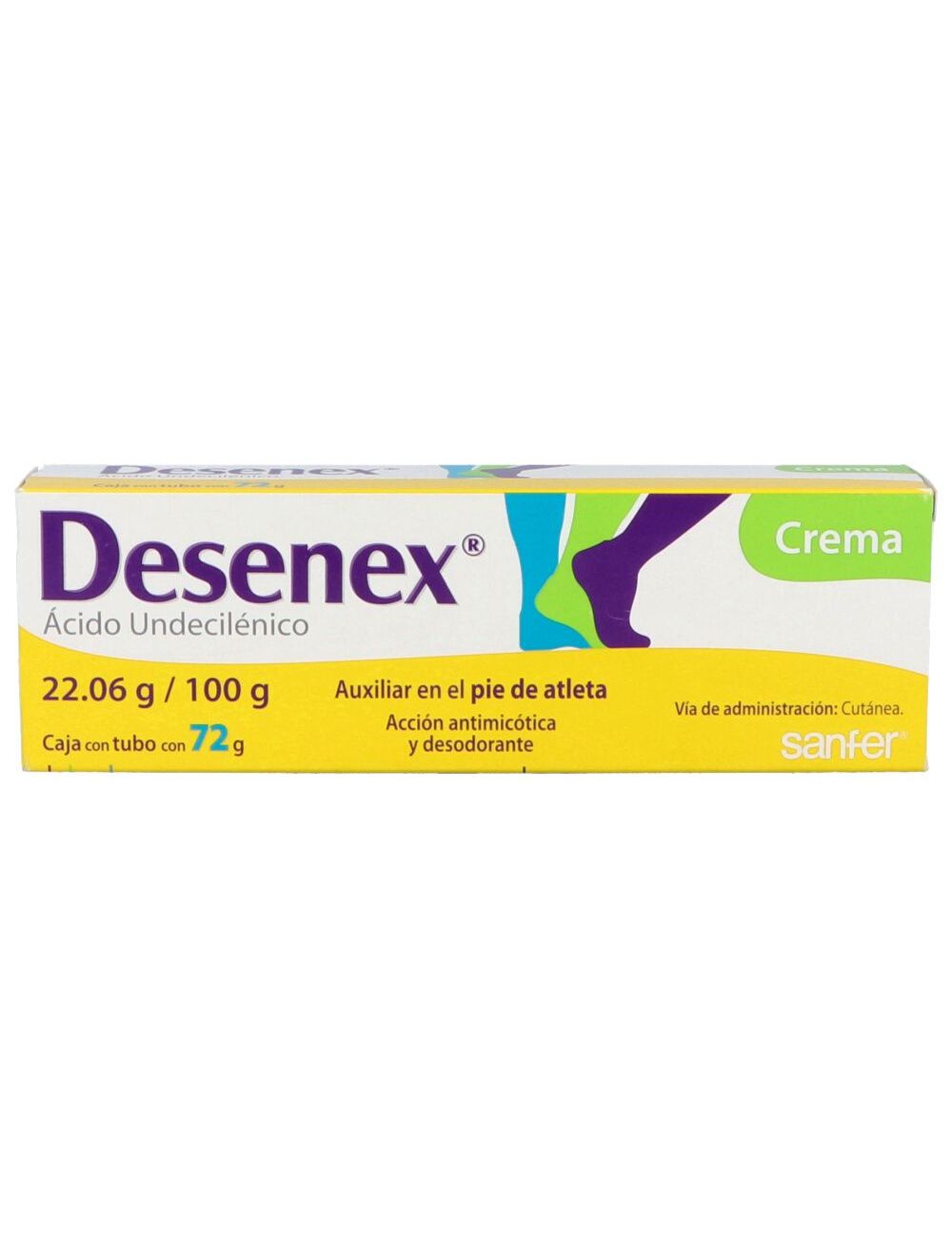 Desenex Crema Caja Con Tubo Con 72g Desenex Crema Caja Con Tubo Con 72g