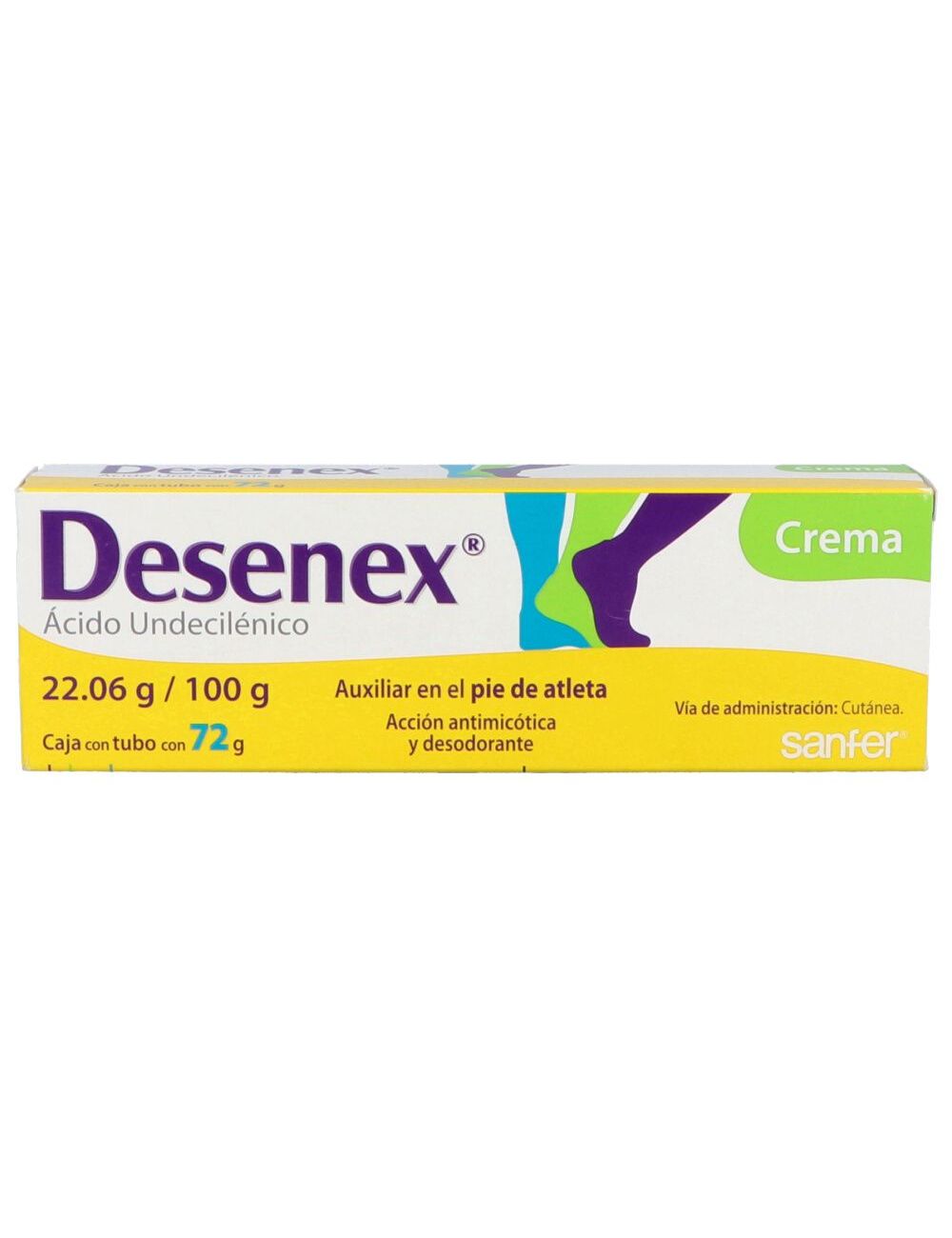 Desenex Crema Caja Con Tubo Con 72g