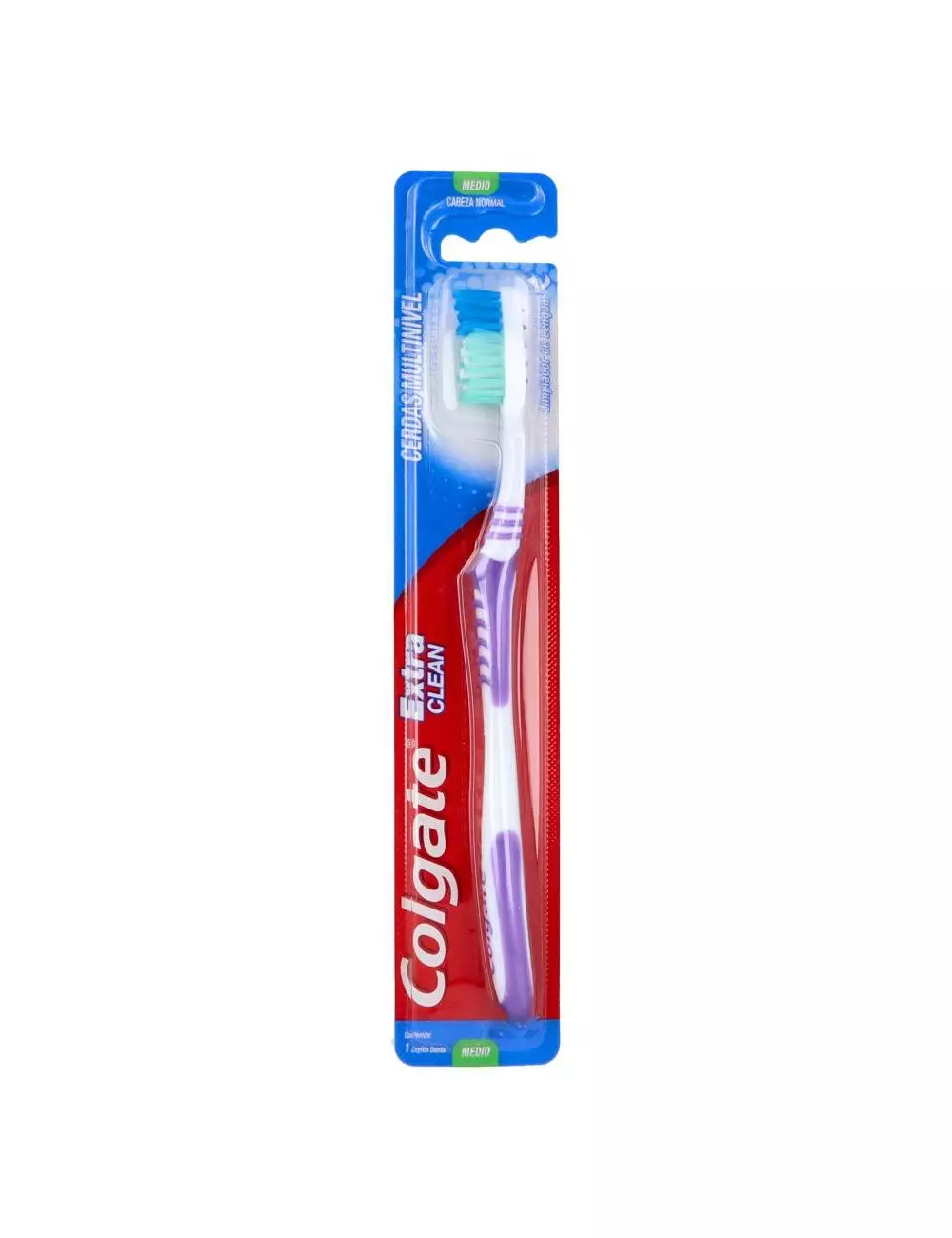 Colgate Cepillo Dental Extra Clean Mediano Empaque Con 1 Pieza