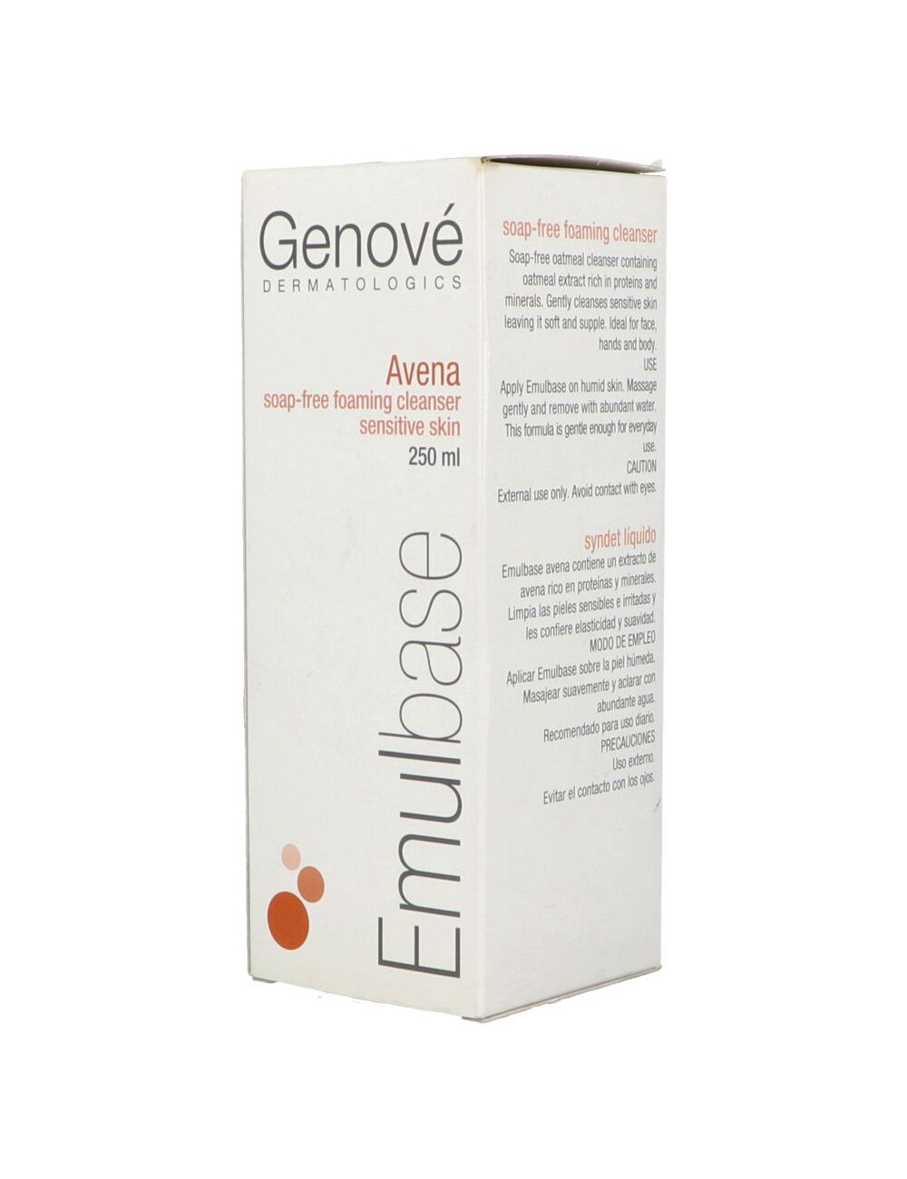 Genové Emulbase Avena Frasco de 250 mL Genové Emulbase Avena Frasco de 250 mL
