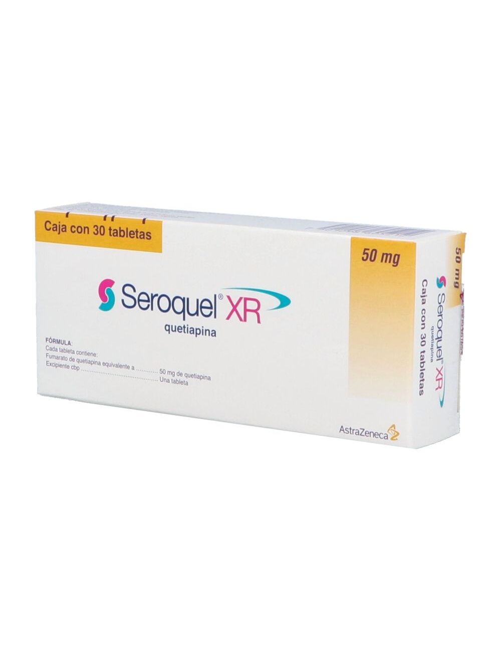 Seroquel XR 50 mg Caja Con 30 Tabletas Seroquel XR 50 mg Caja Con 30 Tabletas