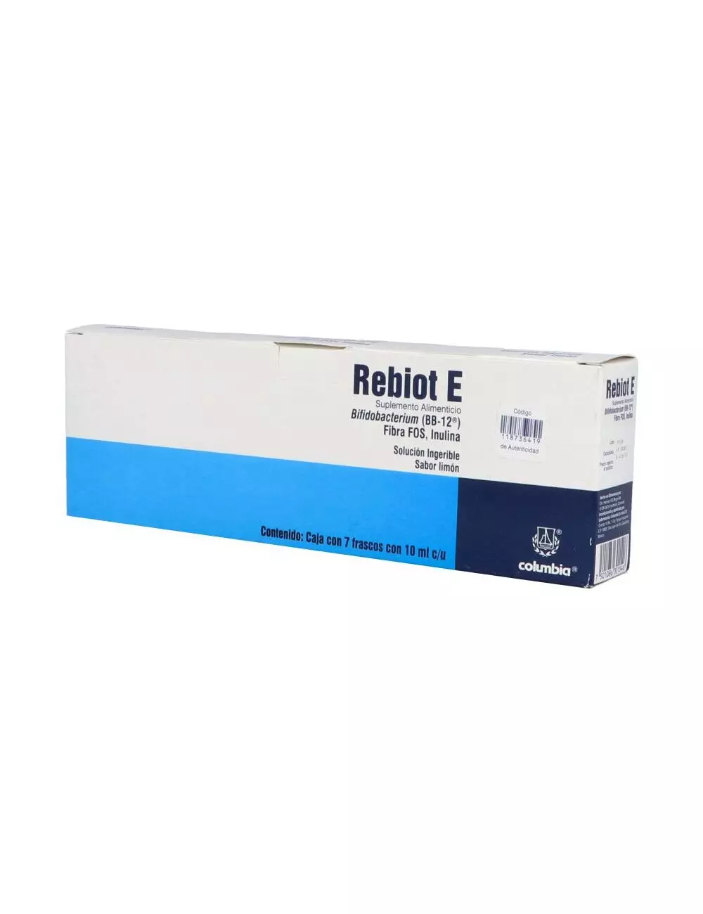 Rebiot E Solución Caja Con 7 Frasco Con 10 mL Rebiot E Solución Caja Con 7 Frasco Con 10 mL