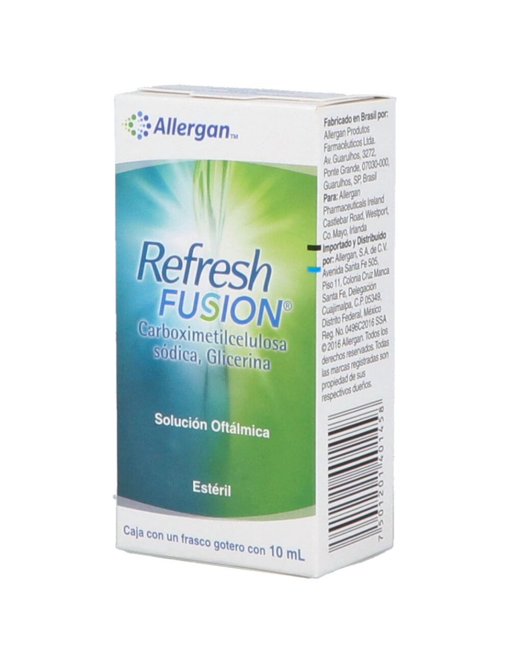 Refresh Fusion, Caja Con un Frasco 10mL