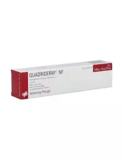 Quadriderm NF 0.0643 g / 1 g / 0.100 g  Caja Con Tubo Con 40 g