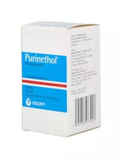 Purinethol® 50 mg (Mercaptopurina) - 25 Tabletas - Aspen