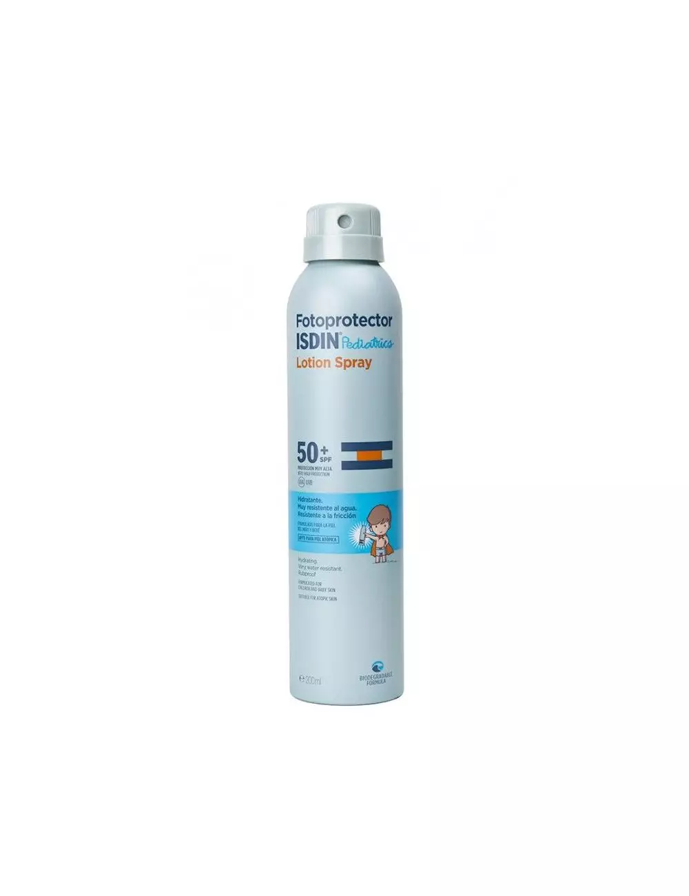 TRANSPARENT SPRAY FOTOPROTECTOR PEDIATRÍCO 50 + FRASCO CON 200 ML