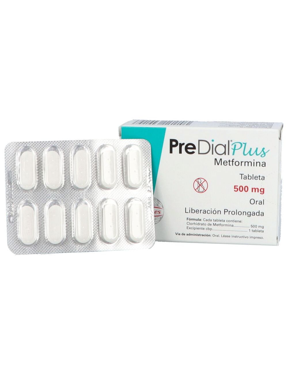 PreDial Plus 500 mg Caja Con 30 Tabletas PreDial Plus 500 mg Caja Con 30 Tabletas