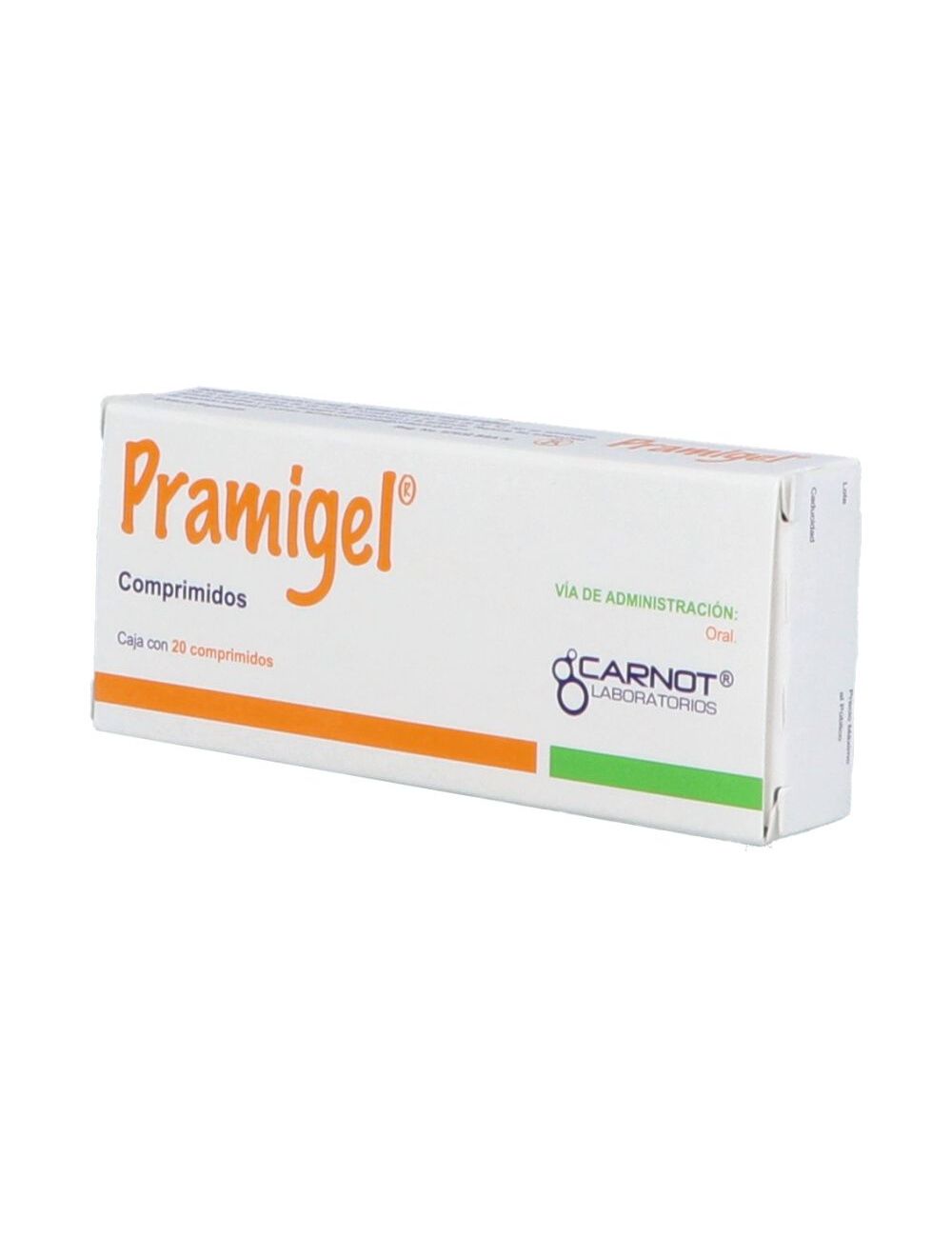 Pramigel 10 mg/ 200 mg / 200 mg / 50 mg Caja Con 20 Comprimidos Pramigel 10 mg/ 200 mg / 200 mg / 50 mg Caja Con 20 Comprimidos