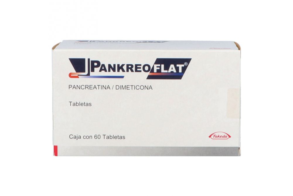 Pankreoflat Caja Con 60 Tabletas