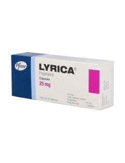 LYRICA® 25 mg - Caja con 28 cápsulas | Pregabalina | Pfizer