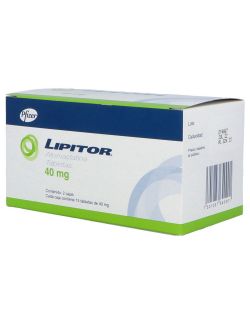 LIPITOR® 40 mg (Atorvastatina) - 30 Tabletas - Pfizer
