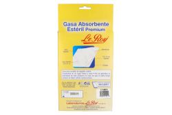 Gasa Estéril Premium Le Roy Caja Con 100 Sobres Con 1 Gasa 10 X 10 cm