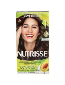 Garnier Nutrisse Tinte En Crema Caja Con 1 Aplicación Color Moca 40