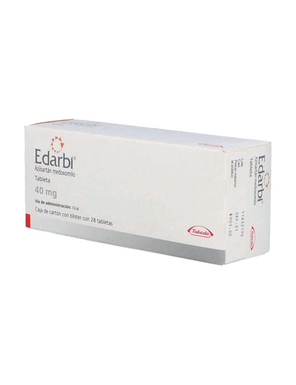 Edarbi 40 mg Frasco Con 28 Tabletas Edarbi 40 mg Frasco Con 28 Tabletas