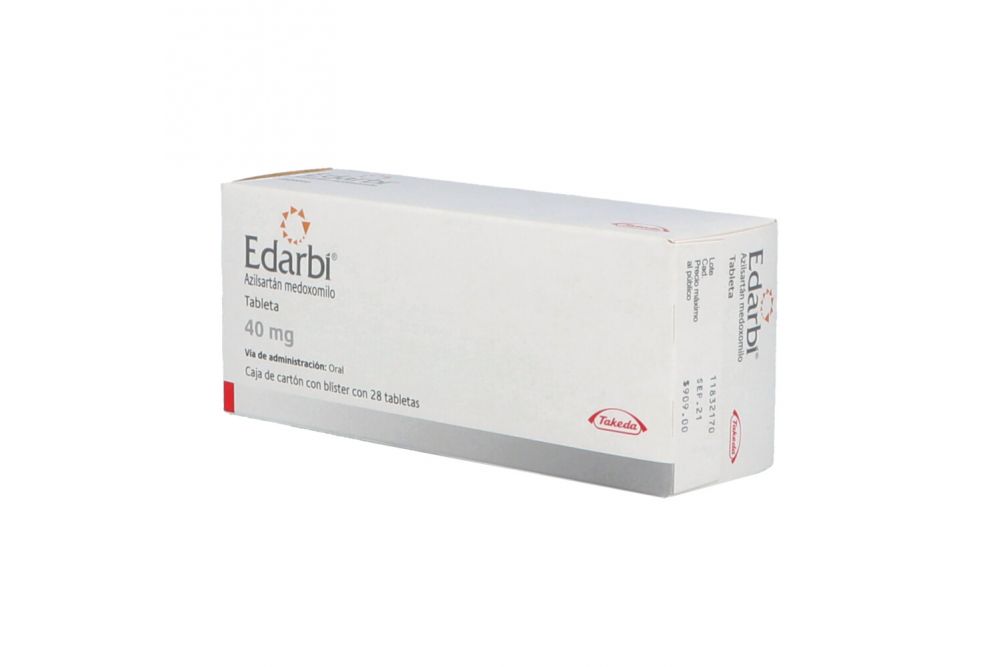 Edarbi 40 mg Frasco Con 28 Tabletas