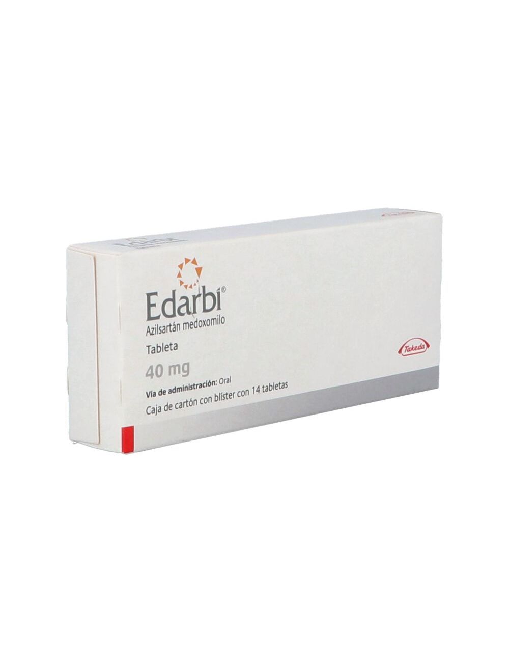 Edarbi 40 mg Con 14 Tabletas Edarbi 40 mg Con 14 Tabletas