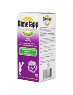 Dimetapp Infantil Jarabe 20 mg / 50 mg Caja Con Frasco Con 150 mL