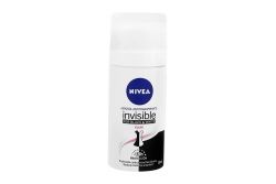 Antitranspirante Nivea Black & White Invisible Roll-On Con 35 ml