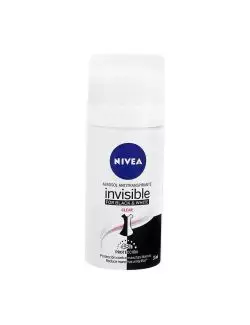 Antitranspirante Nivea Black & White Invisible Roll-On Con 35 ml