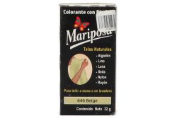 Colorante Mariposa Pastilla Beige 646 Caja Con 32 g
