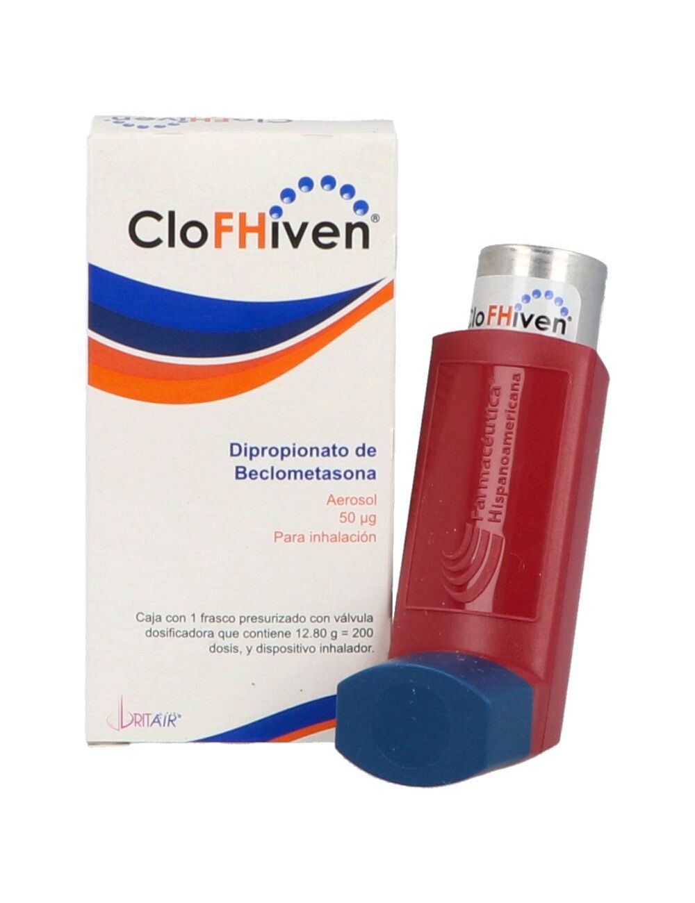 Clofhiven Aerosol 50 µg Caja Con 1 Frasco Con 200 Dosis Clofhiven Aerosol 50 µg Caja Con 1 Frasco Con 200 Dosis