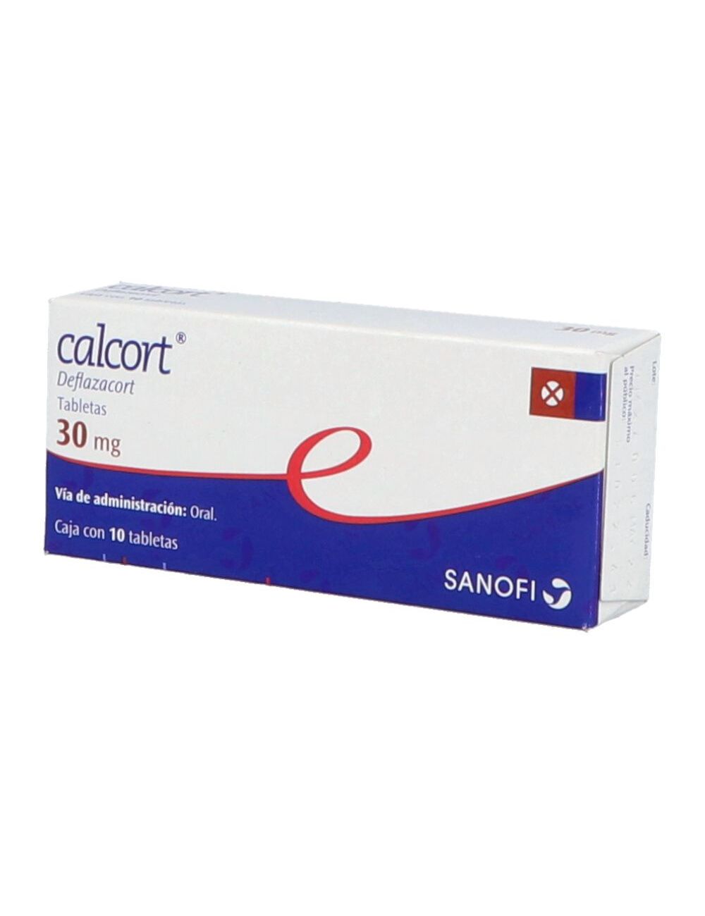 Calcort 30 mg Caja Con 10 Tabletas Calcort 30 mg Caja Con 10 Tabletas