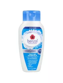 Benzal Cuidado pH Wash Shampoo Intimo Botella Con 240mL