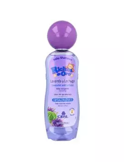 Baby Shampoo Ricitos De Oro Lavanda Y Lechuga Botella Con 250mL