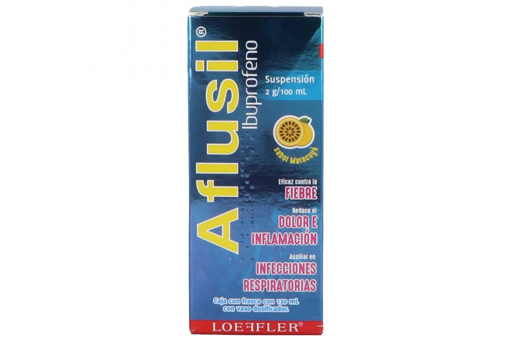 Aflusil 2.0 mg / 100 mL caja Con Frasco Con 120 mL