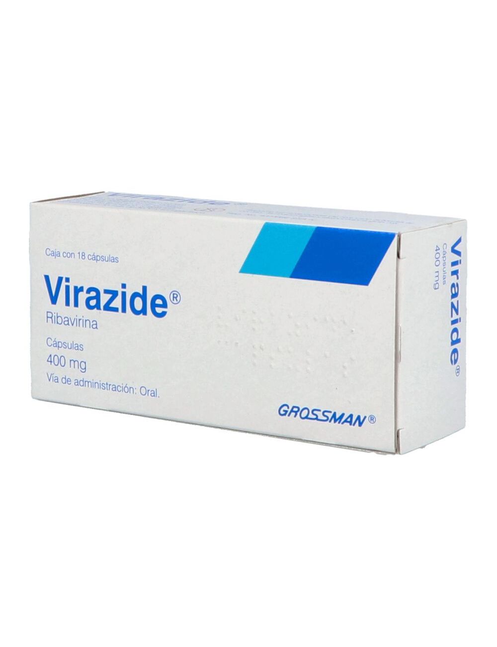 Virazide 400 mg Caja Con 18 Cápsulas Virazide 400 mg Caja Con 18 Cápsulas