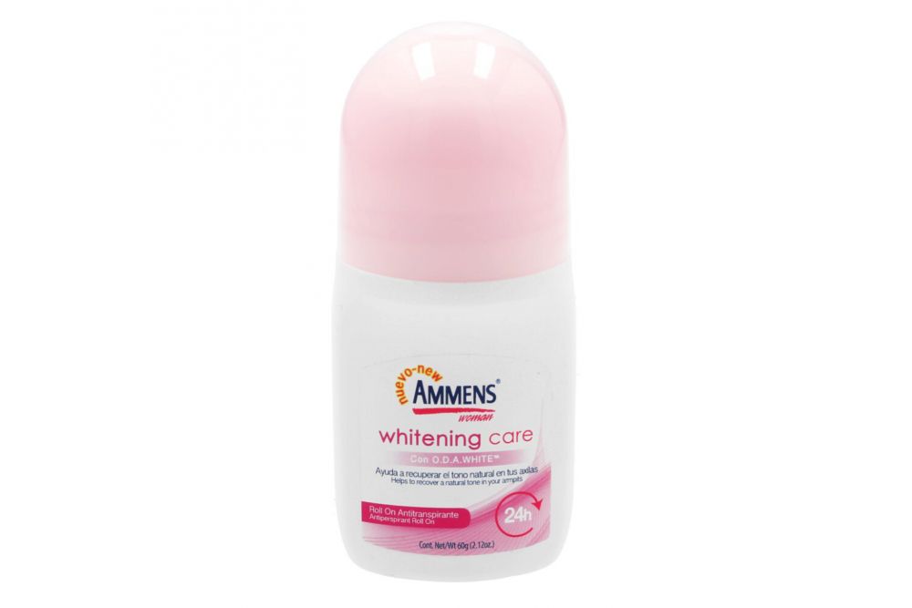 Antitranspirante Ammens Woman Whitening care Roll-On Con 60 g