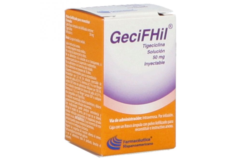 Gecifhil Caja Con Frasco Ámpula Con Liofilizado Con 50 mg