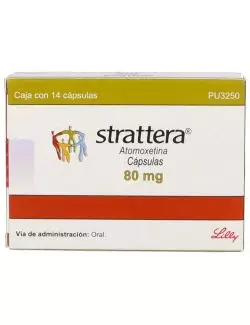 Strattera 80 mg Caja Con 14 Cápsulas