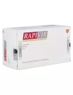 RAPIVIR® 500mg (Valaciclovir) - 42 Comprimidos - GlaxoSmithKline