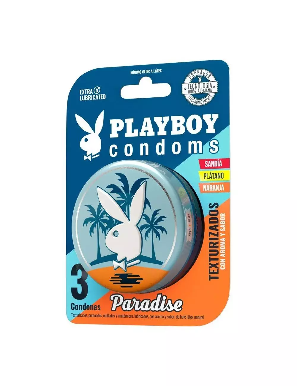 Preservativo  Playboy Paradise Tex C