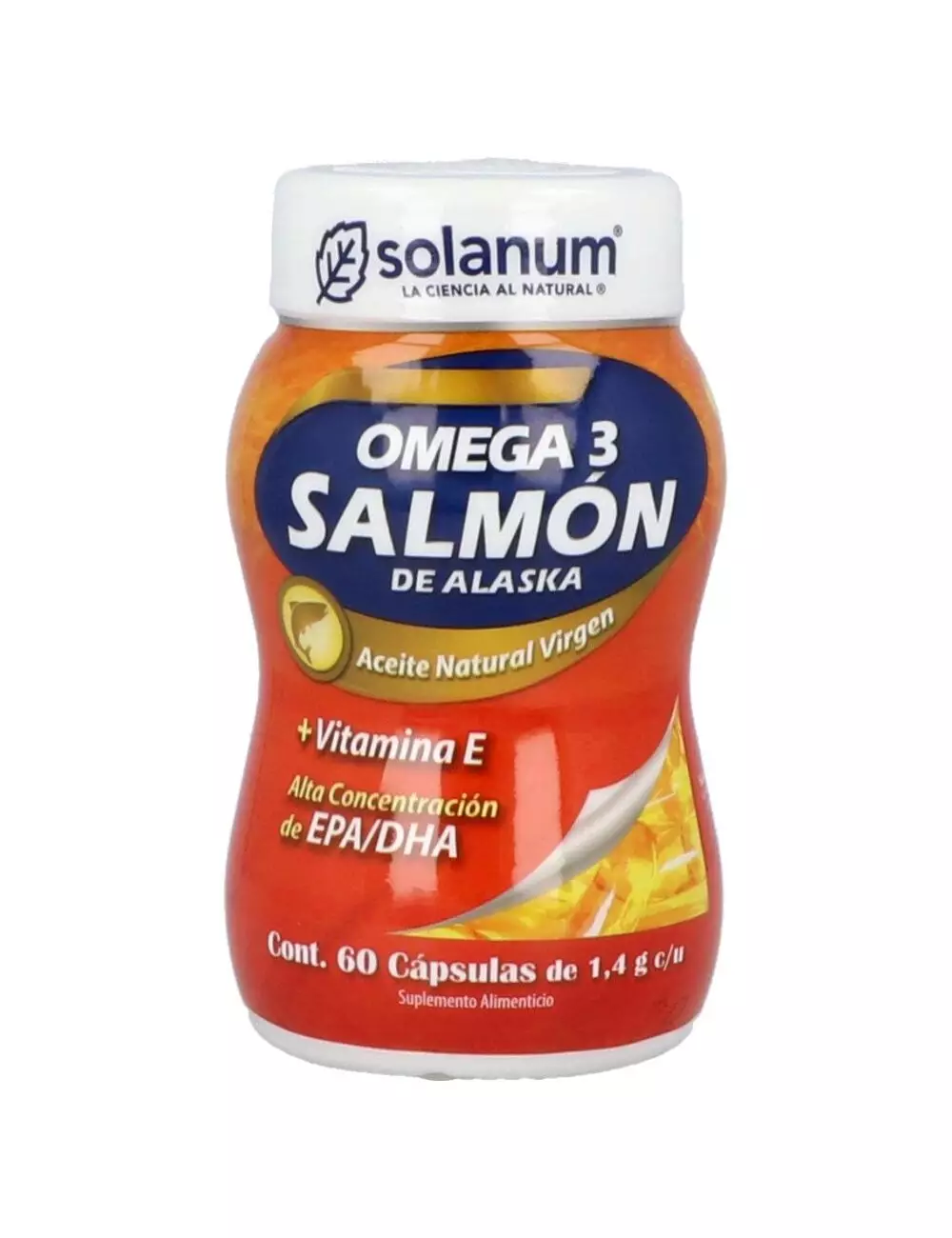 Omega 3 Con Un Frasco Con 60 Softgels