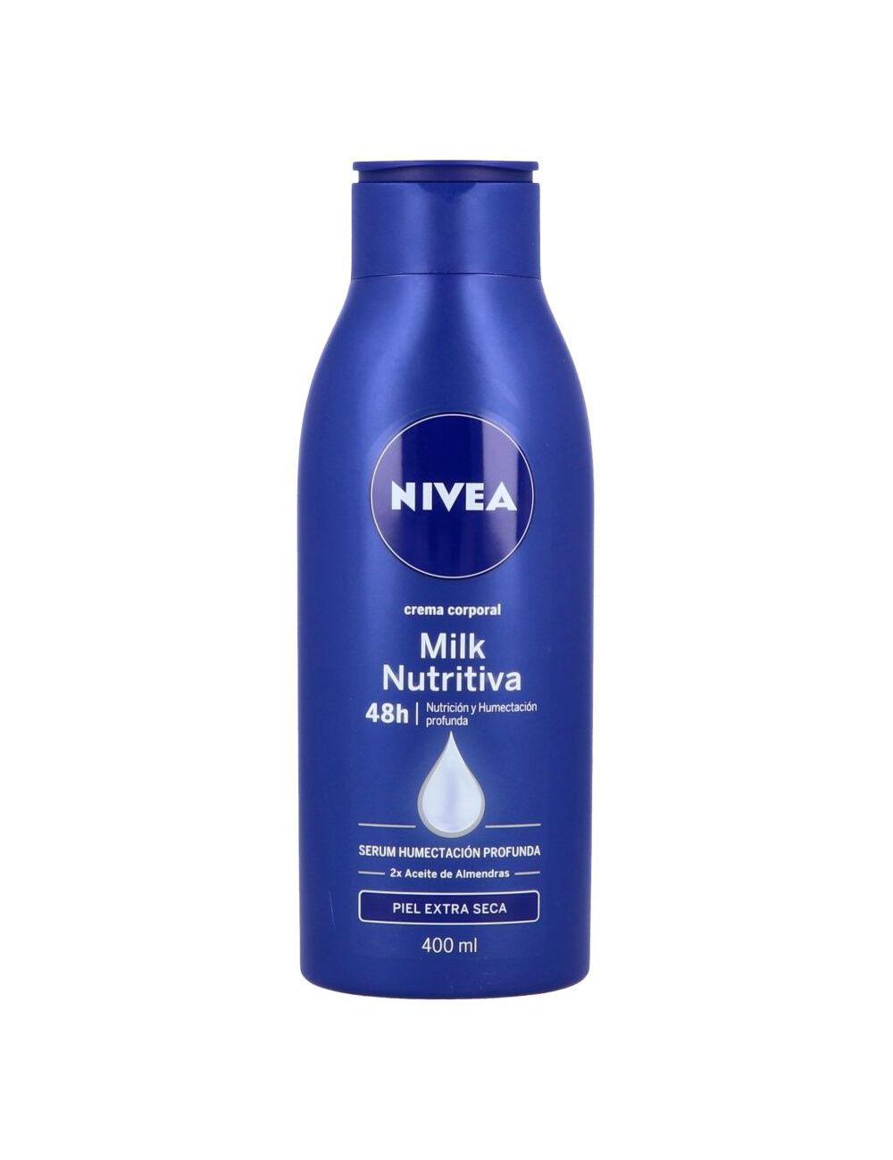Nivea Milk Nutritiva Para Piel Extra Seca Botella Con 400 mL Nivea Milk Nutritiva Para Piel Extra Seca Botella Con 400 mL
