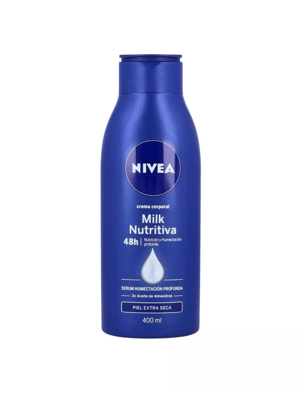 Nivea Milk Nutritiva Para Piel Extra Seca Botella Con 400 mL