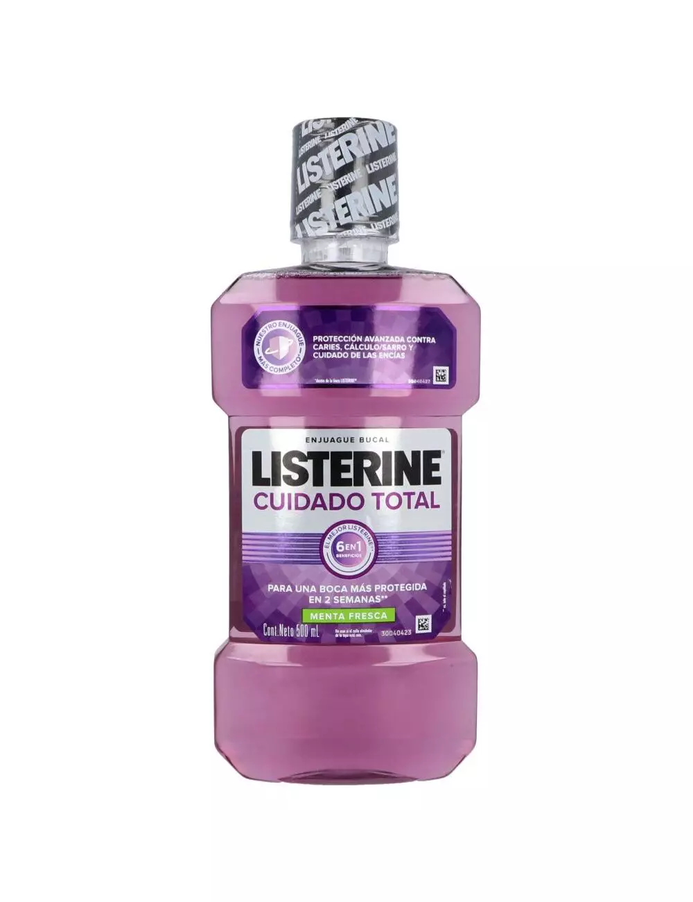 Listerine Cuidado Total Enjuague Bucal Botella Con 500mL Listerine Cuidado Total Enjuague Bucal Botella Con 500mL