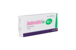 Inderalici 40 mg Caja Con 30 Tabletas
